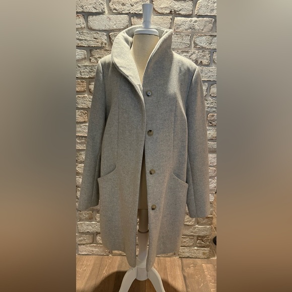 NWOT WILFRED
ARITZIA)The Cocoon Coat - Virgin Wool Cashmere Heather XL - Picture 16 of 16